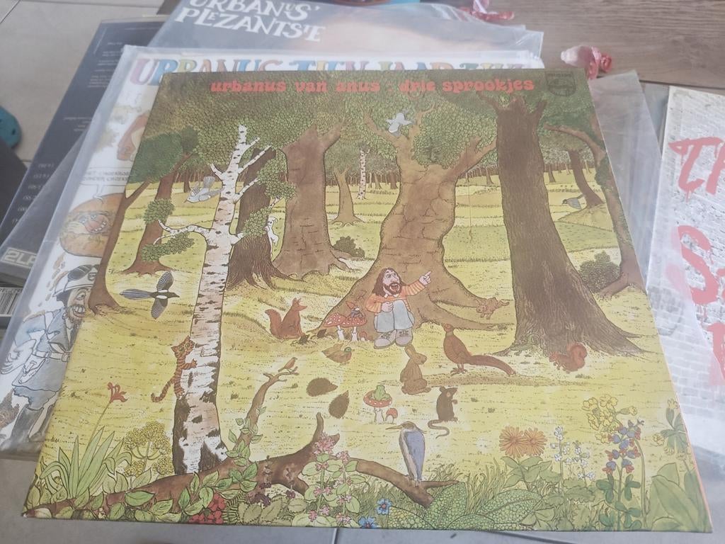 Lp vinyl Urbanus van anus drie sprookjes, Ophalen of Verzenden