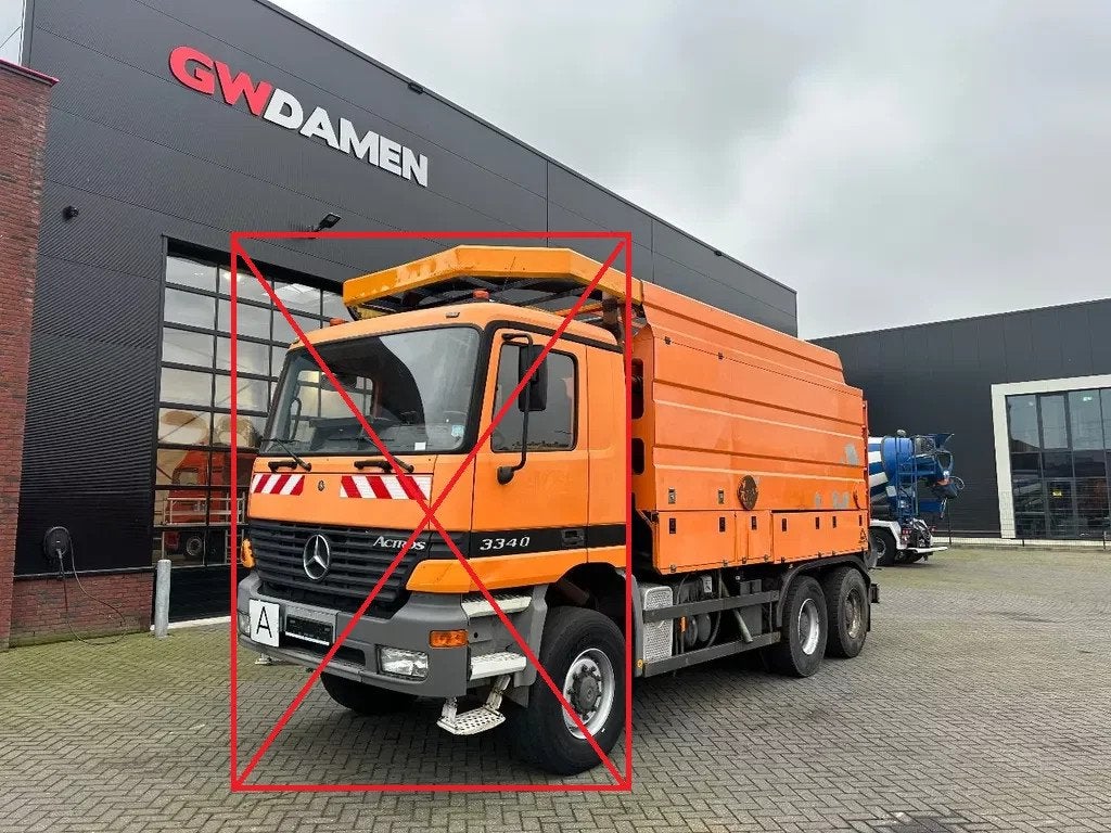 Mercedes-Benz Opbouw Nur aufbau , only superstructure, Autos, Camions, Achat, Autres couleurs, Mercedes-Benz, Diesel