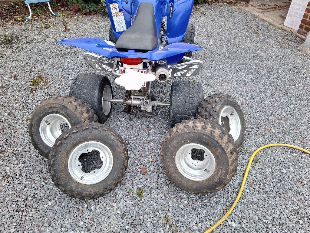Yamaha Raptor 350, 12 t/m 35 kW, 350 cc, 1 cilinder