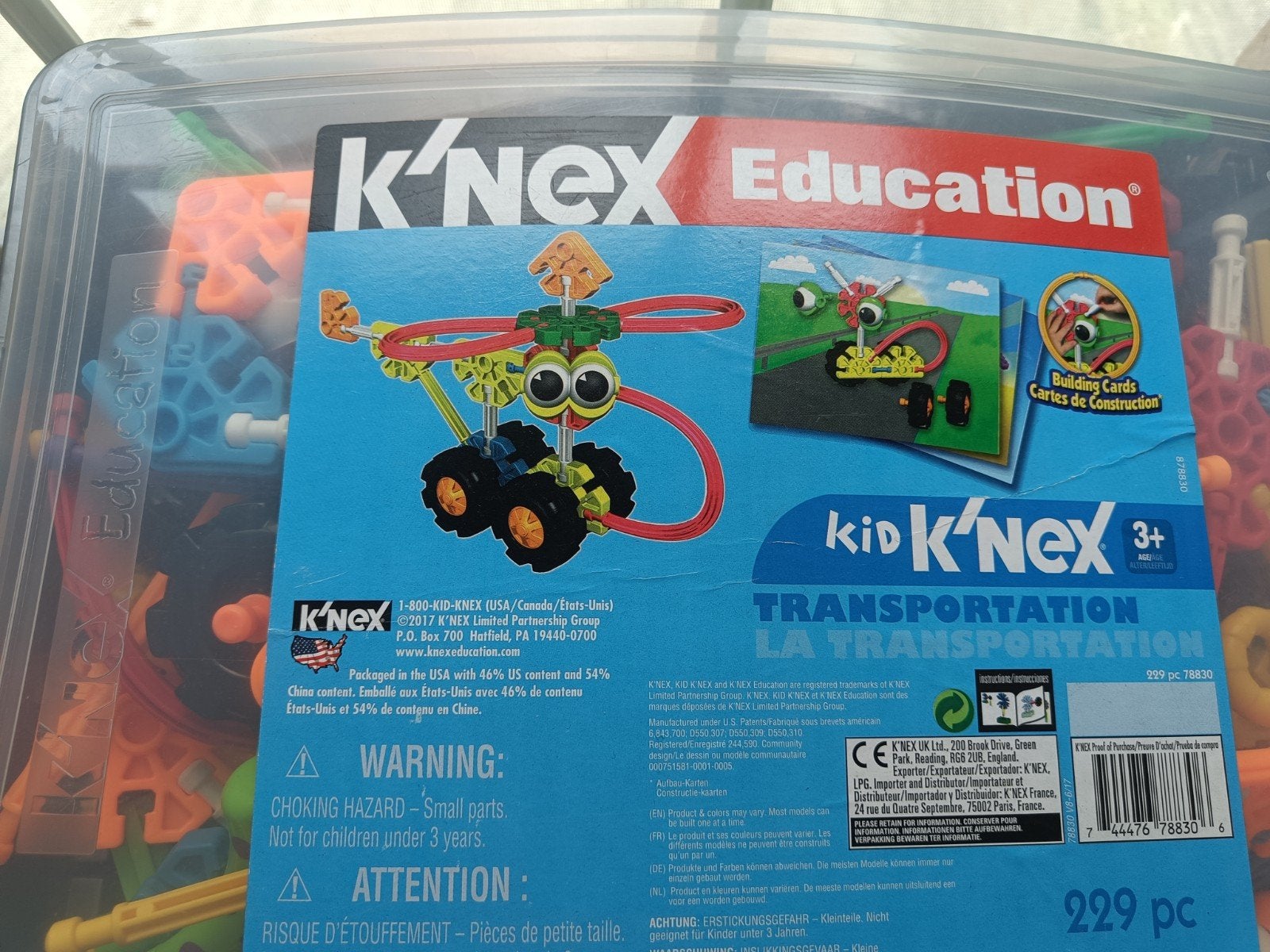 kid knex bouw / constructie, Enlèvement