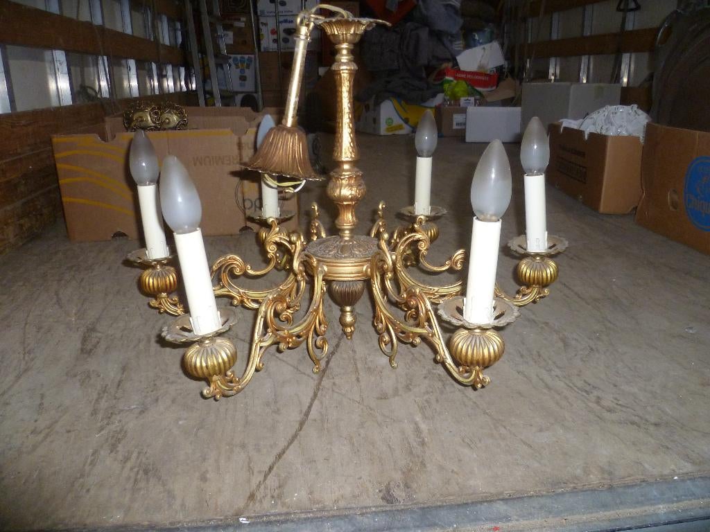 OUDE BRONZEN LUSTER, Ophalen
