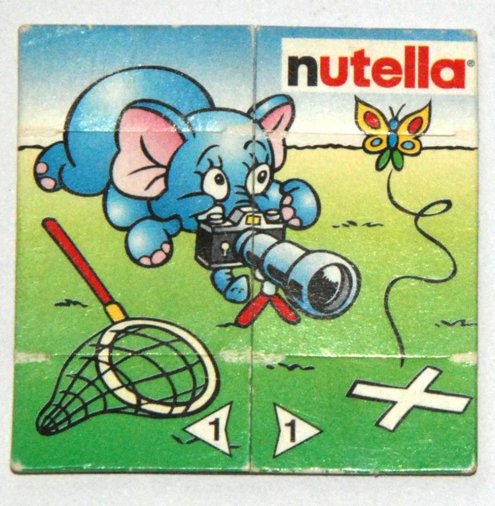 Nutella 1999 Tropical Fants Faltbilder 2, Ophalen of Verzenden, Gebruikt, Overige typen