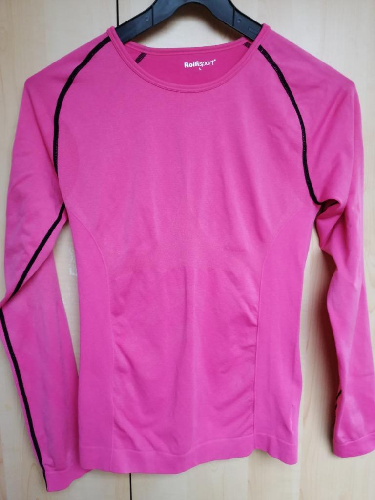 sportshirt fuchia maat L, Ophalen of Verzenden, Zo goed als nieuw, Maat 42/44 (L), Hardlopen of Fietsen