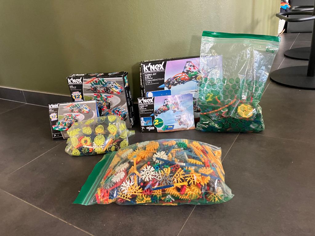 K'nex, Enlèvement ou Envoi, Utilisé, K'nex
