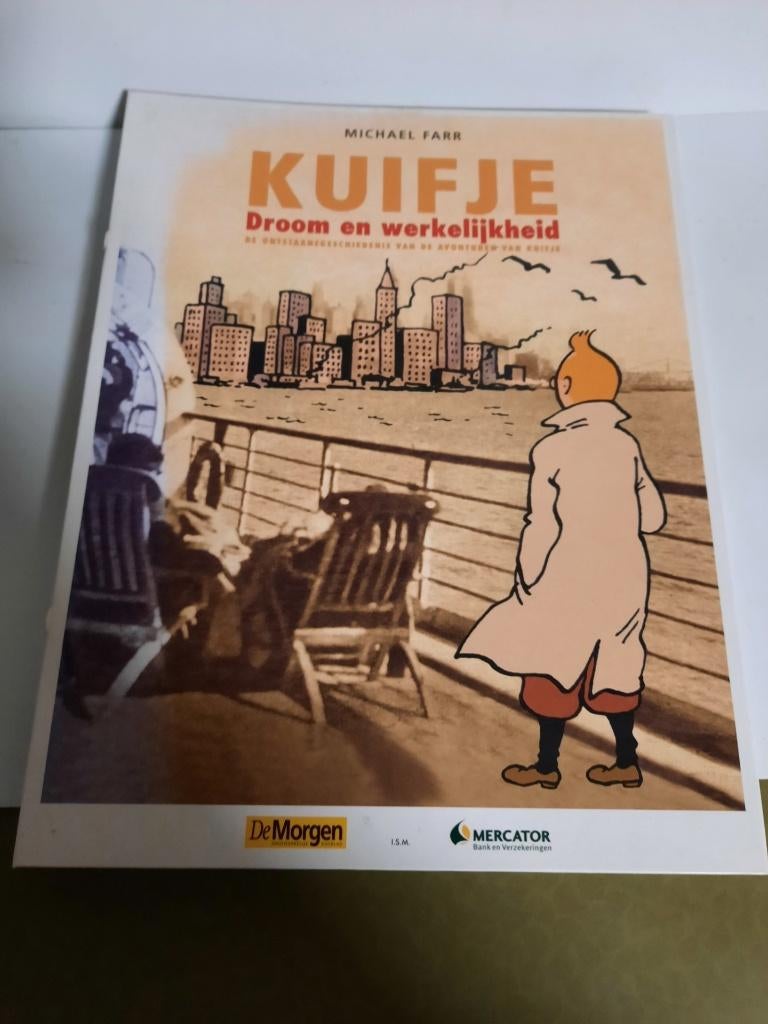 Kuifje Droom en werkelijkheid, Boeken, Gelezen, Eén stripboek, Ophalen of Verzenden, Hergé