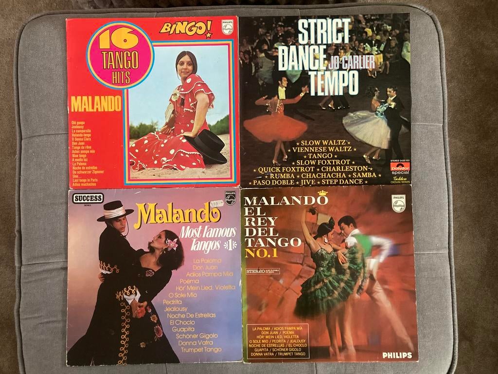 Lot de disques de danse latine et latine, Enlèvement ou Envoi, Utilisé, 12 pouces