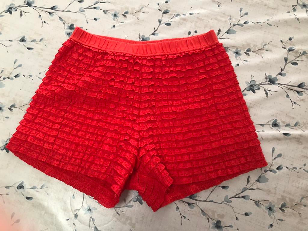 Rode short van Mayoral, maat 134, Broek, Mayoral, Meisje, Ophalen of Verzenden