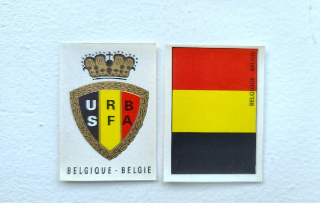 Panini Mexico 70 : Belgique - Bouclier et drapeau, Collections, Enlèvement ou Envoi, Comme neuf