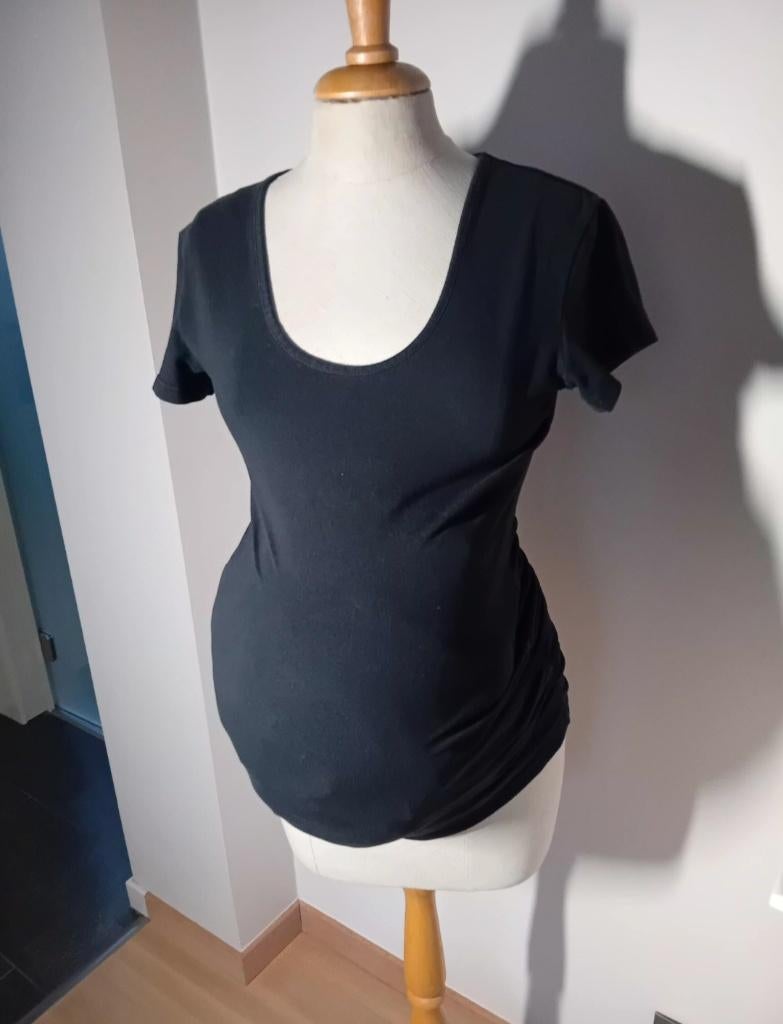 Zwangerschaps top maat S, Kleding | Dames, Zwangerschapskleding, Zwart, Maat 36 (S), Gedragen, Shirt of Top