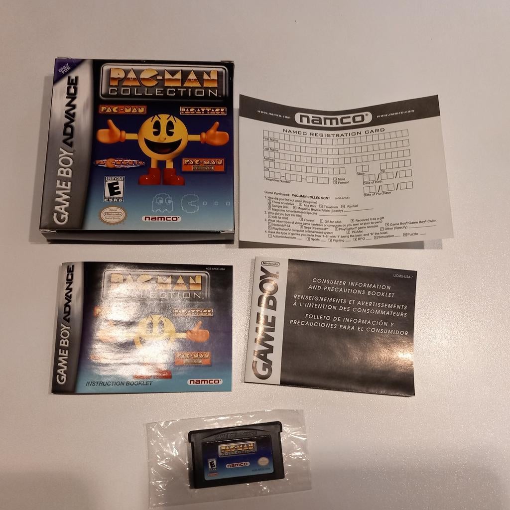 Pac-Man collection usa Nintendo gameboy advance, Consoles de jeu & Jeux vidéo, Enlèvement ou Envoi, Comme neuf