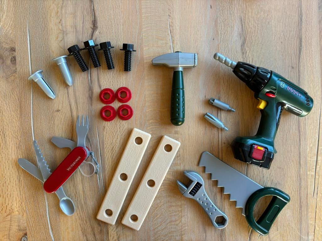 Speelgoed gereedschap voor kind, Enlèvement, Utilisé