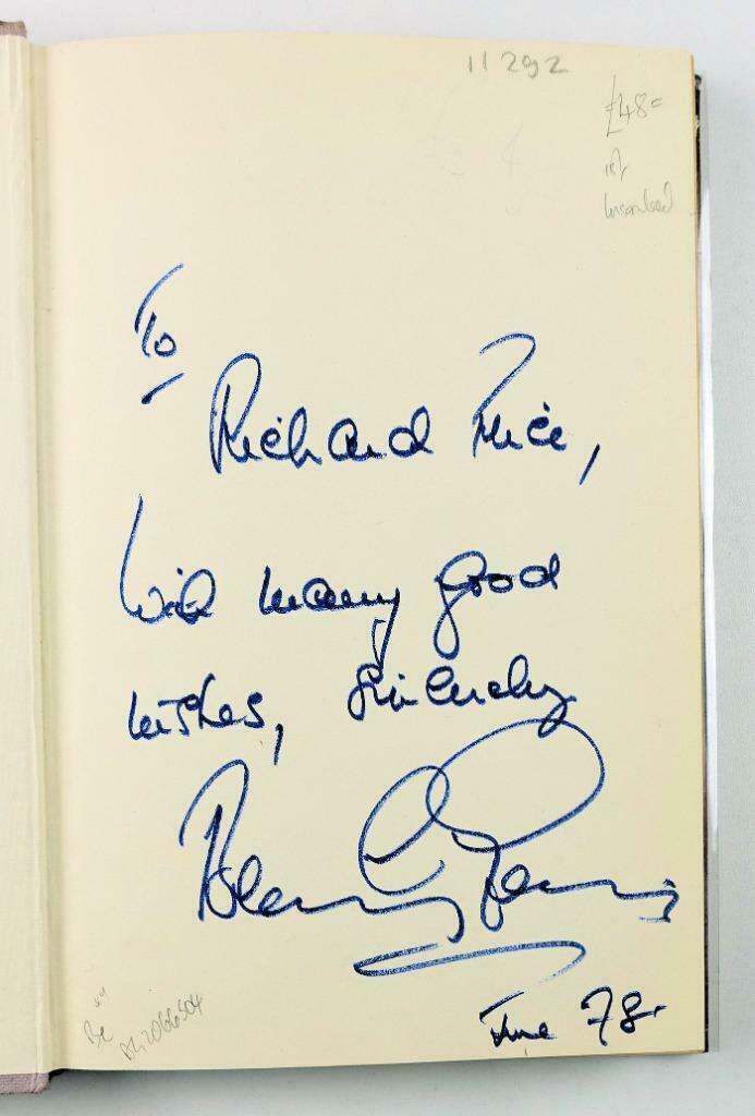 Beryl Grey 1977 David Gillard - Gesigneerd door Beryl Grey, Enlèvement ou Envoi, Utilisé, Ballet ou Comédie musicale