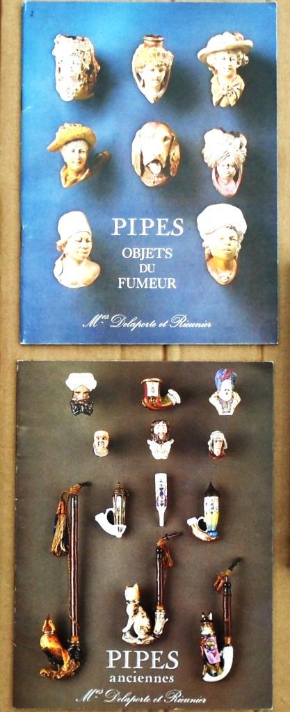 Pipes Anciennes - 2 catalogs - 1983 - Nouveau Drouot, Paris, Verzenden, Gebruikt, Overige typen