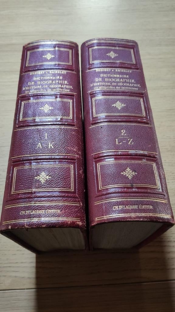 Dezobry & Bachelet en 2 volumes (1888), Enlèvement ou Envoi