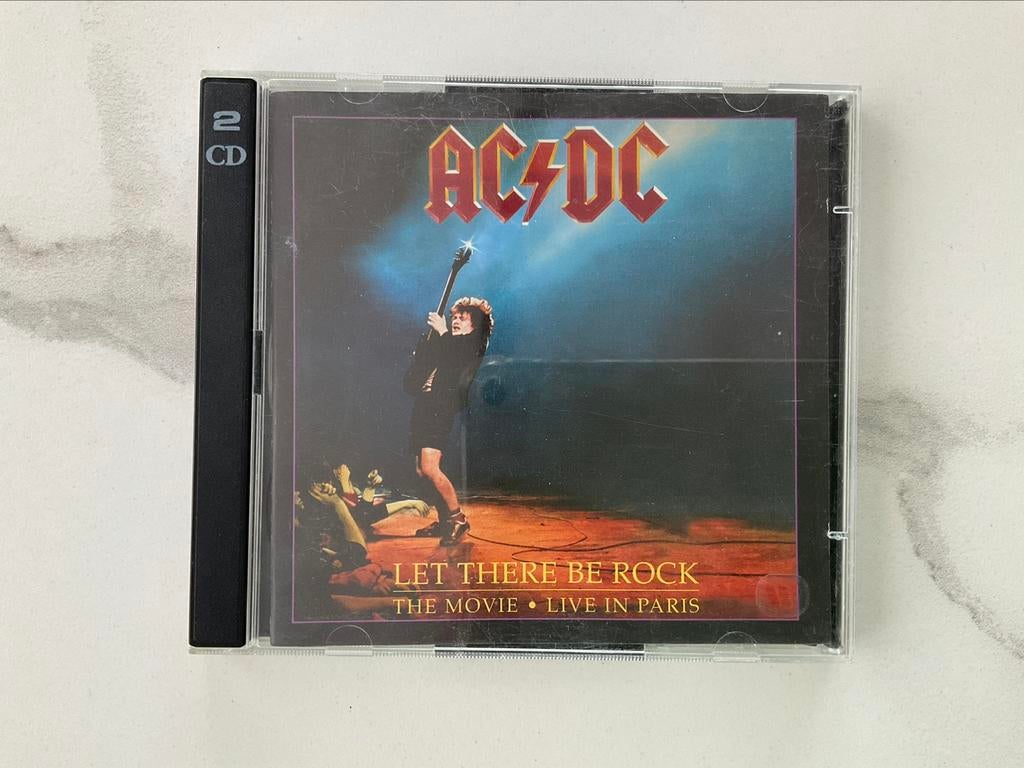 AC/DC  LET THERE BE ROCK/ The movie Live in Paris, Cd's en Dvd's, Ophalen of Verzenden, Zo goed als nieuw