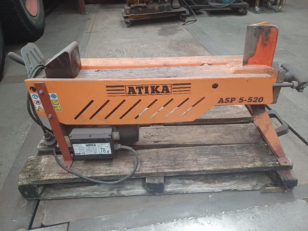 Houtsplitter Atika ASP 5, Ophalen, Gebruikt
