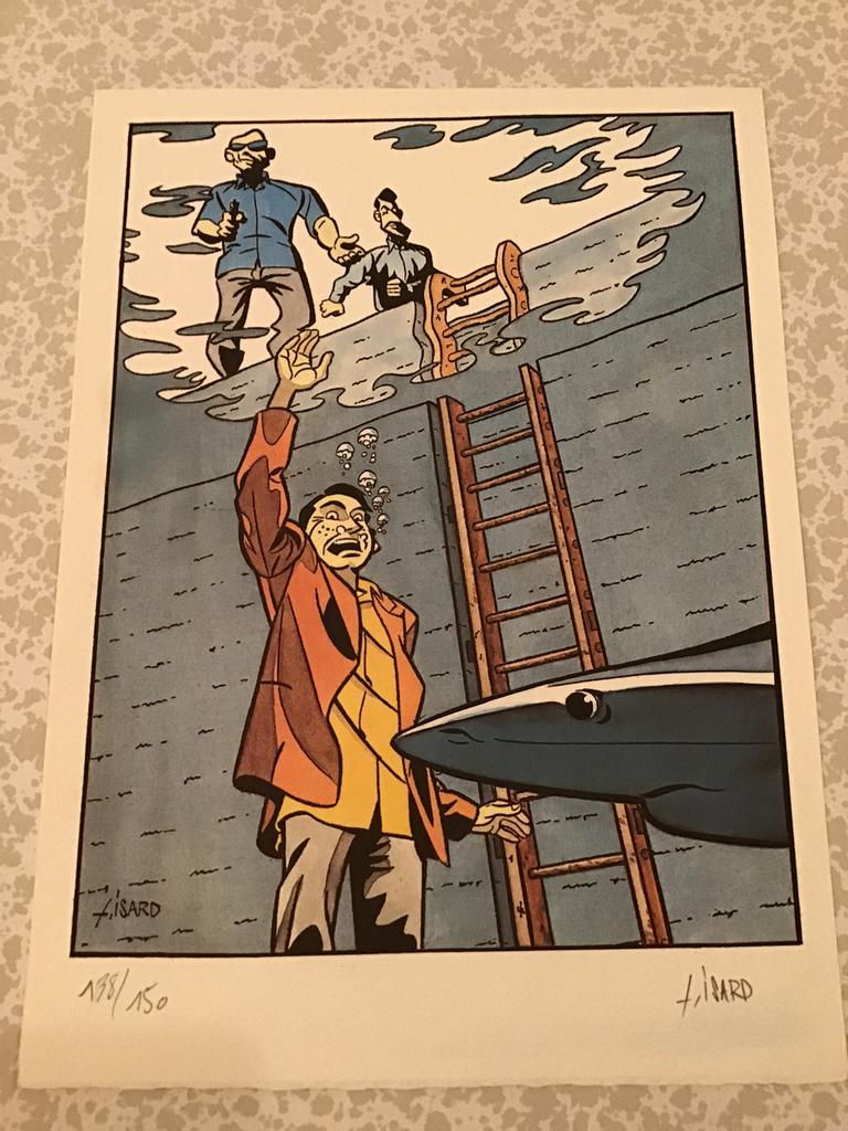 Sérigraphie Franck Isard, Livres, BD, Comme neuf
