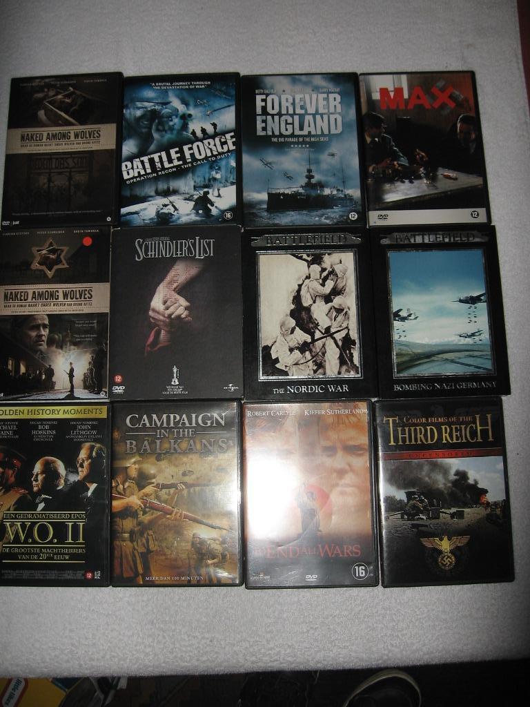 DVD's WO II aan 2€ per stuk, CD & DVD, À partir de 16 ans, Enlèvement, Comme neuf, Autres genres