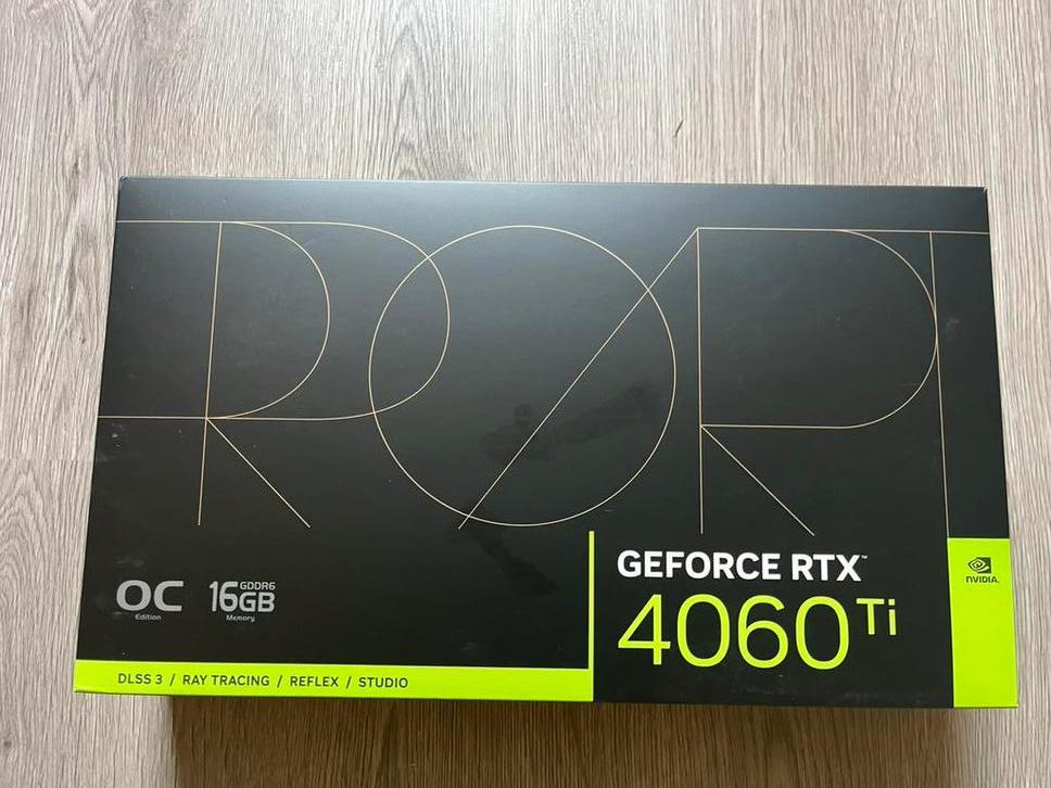 GeForce RTX 4060 Ti Pro Art 16GB, Computers en Software, Videokaarten, Ophalen of Verzenden, Zo goed als nieuw
