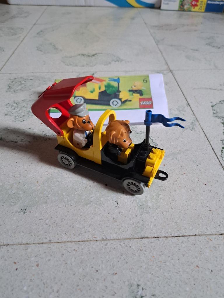 Lego Fabuland 3644 Major's Car Auto Burgemeester, Ophalen, Gebruikt, Complete set, Lego