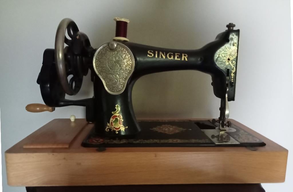 Singer Handnaaimachine vintage., Ophalen of Verzenden, Zo goed als nieuw, Singer