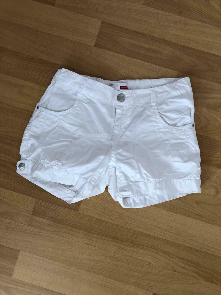 Wit shortje maat 146 Name-it, Kinderen en Baby's, Broek, Meisje, Name it, Ophalen of Verzenden