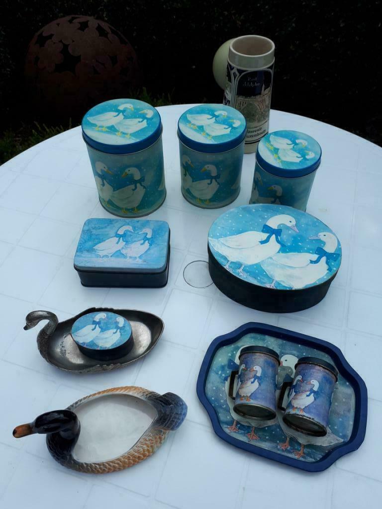BOITES COLLECTION CANARD, Collections, Boîte en métal, Utilisé, Enlèvement ou Envoi
