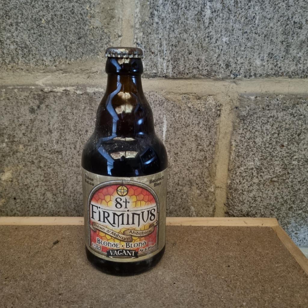 Bouteille de bière St Firminus, Ophalen of Verzenden, Gebruikt, Flesje(s), Overige merken