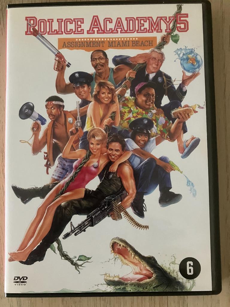 Police Academy 5: Assignment Miami Beach DVD, À partir de 6 ans, Enlèvement ou Envoi, Comme neuf, Autres genres