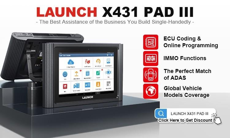 Launch X431 PAD 3 appareil de lecture professionnel bluetoot, Enlèvement ou Envoi, Neuf