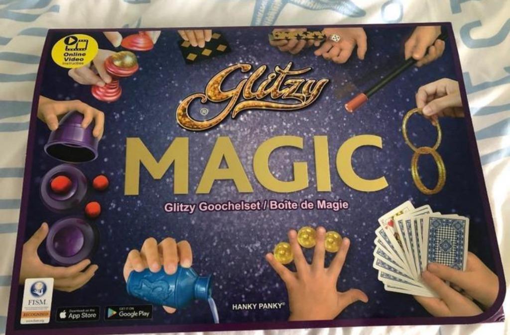 goocheldoos Glitzy magic 150 trucs (als nieuw - volledig !), Ophalen of Verzenden, Zo goed als nieuw