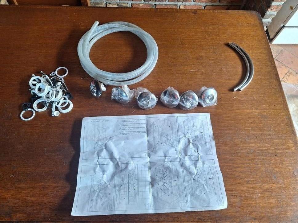 Kit jet hydromassant / Tuyau à l air comprimé., Enlèvement, Comme neuf