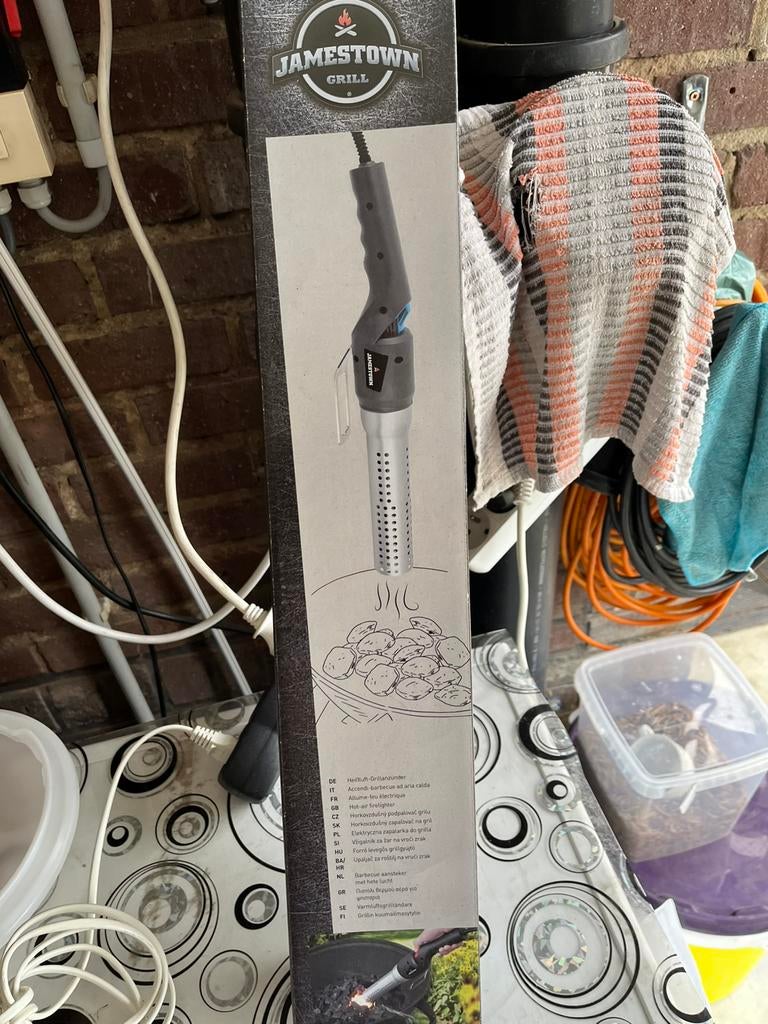 BBQ aanmaker, Ophalen, Zo goed als nieuw