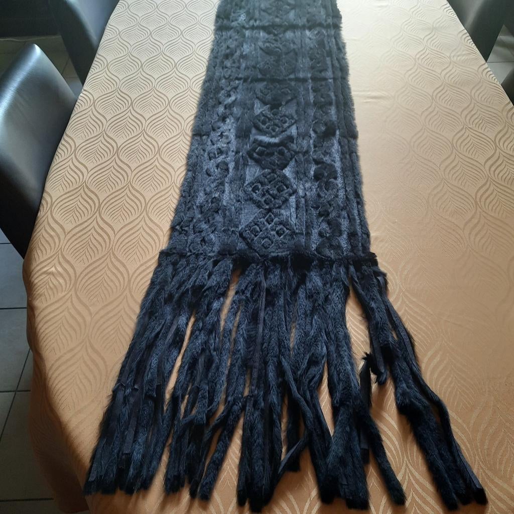 JEAN PAUL GAULTIER FOURRURE*ÉCHARPE SUPER LONGUE/ÉTOLE *NEUF, Neuf, Taille 46/48 (XL) ou plus grande, Enlèvement, Jean Paul Gaultier