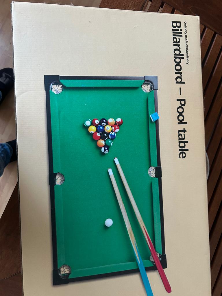 Mini biljard, Ophalen, Nieuw, Biljarttafel