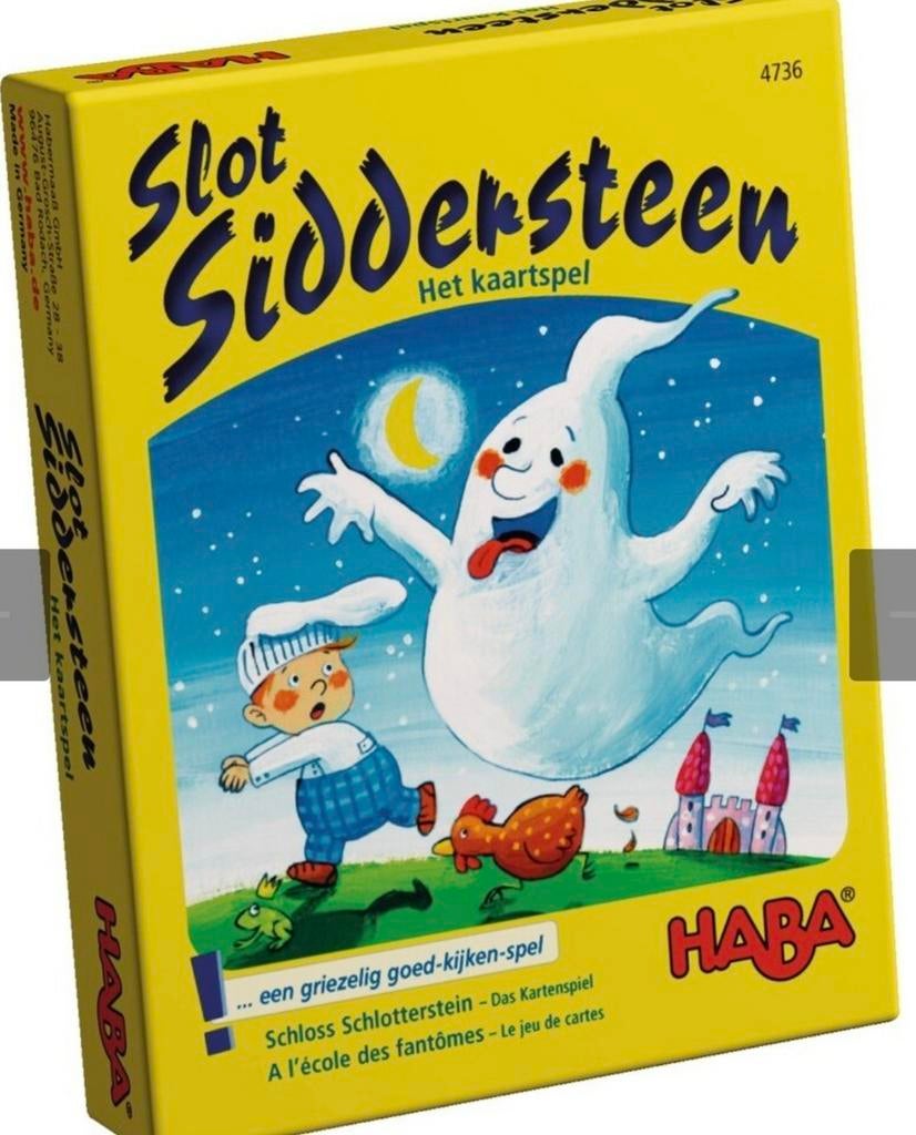Haba spellen: Slot Sidersteen en SOS schaap in nood, Ophalen of Verzenden, Zo goed als nieuw