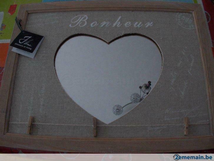 J-LINE mirroir BONHEUR et porte-document, Neuf