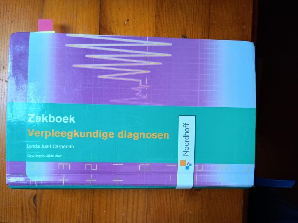 Zakboek verpleegkundige diagnose., Boeken, Ophalen, Zo goed als nieuw