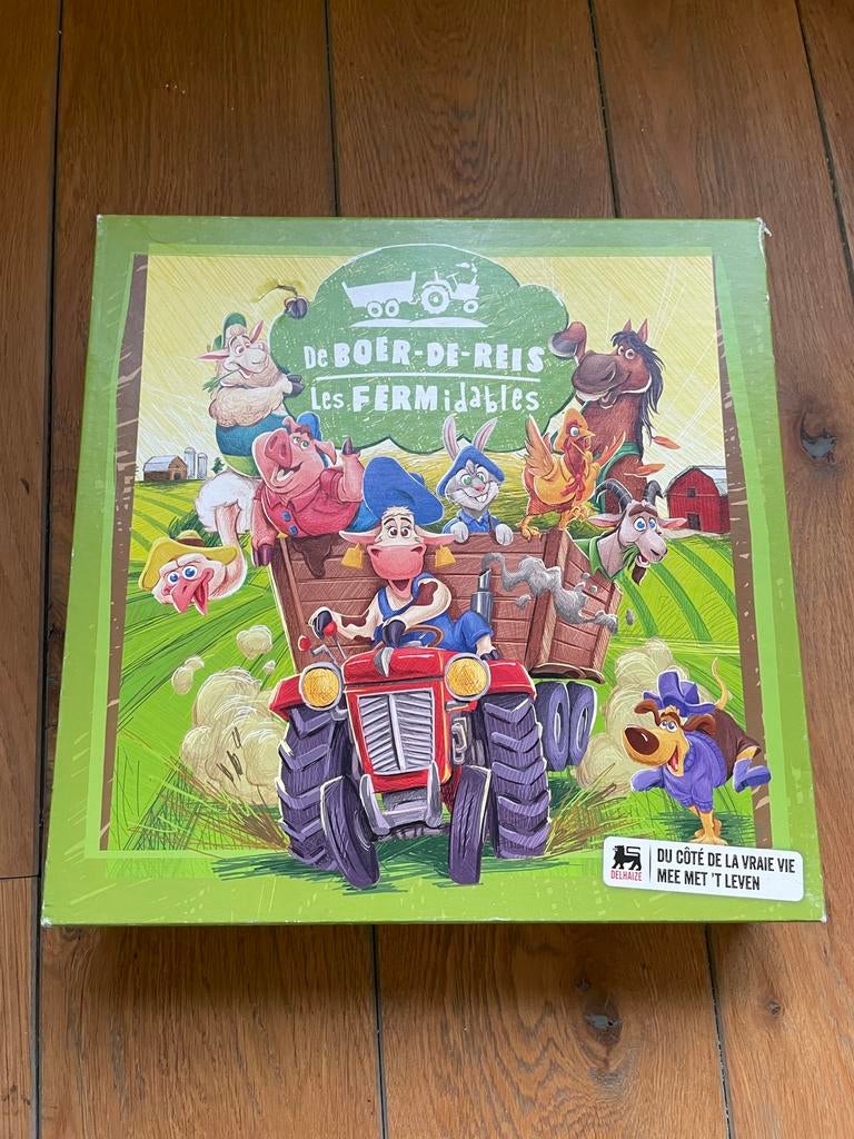 Jeu Les Fermidables Delhaize, Hobby & Loisirs créatifs, Jeux de société | Jeux de plateau, Utilisé, Enlèvement ou Envoi