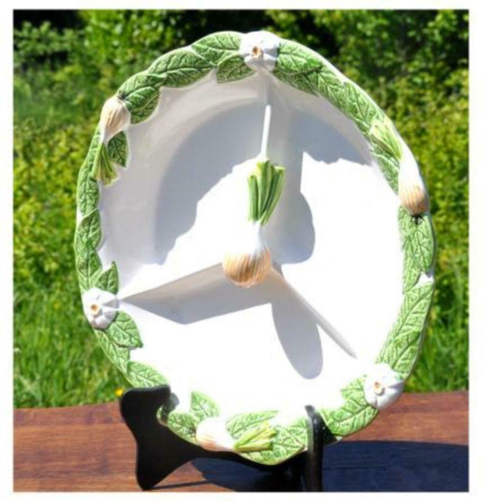 plat faience 3 compartiments pour legume, Enlèvement