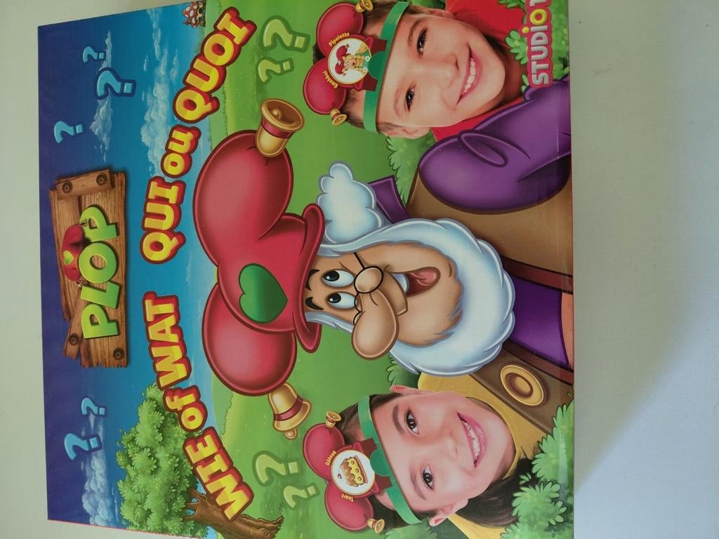 Nieuwe plop spel wie of wat, Hobby en Vrije tijd, Ophalen of Verzenden, Zo goed als nieuw
