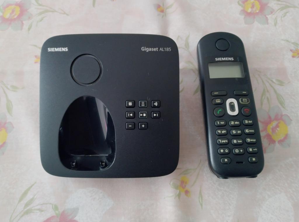 Draadloze telefoon Siemens Gigaset AL185, Telecommunicatie, Ophalen, Gebruikt, 1 handset