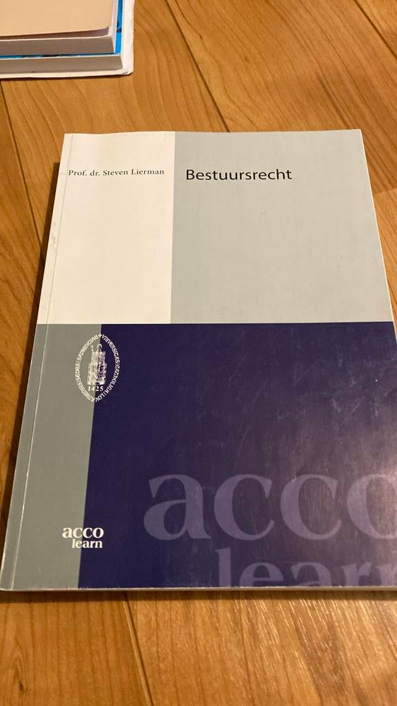 Bestuursrecht, Ophalen of Verzenden, Gelezen, S. Lierman