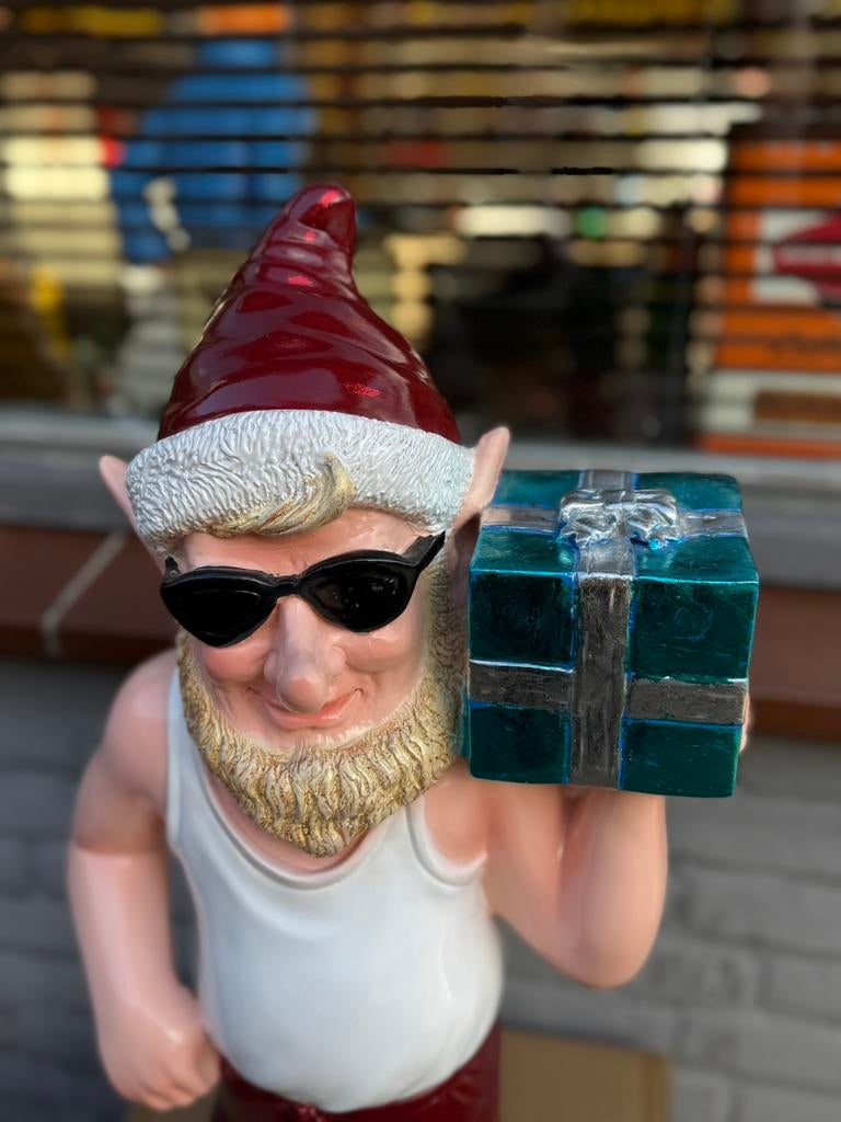 Nain de jardin branché de Noël, Enlèvement, Utilisé, Fantasy