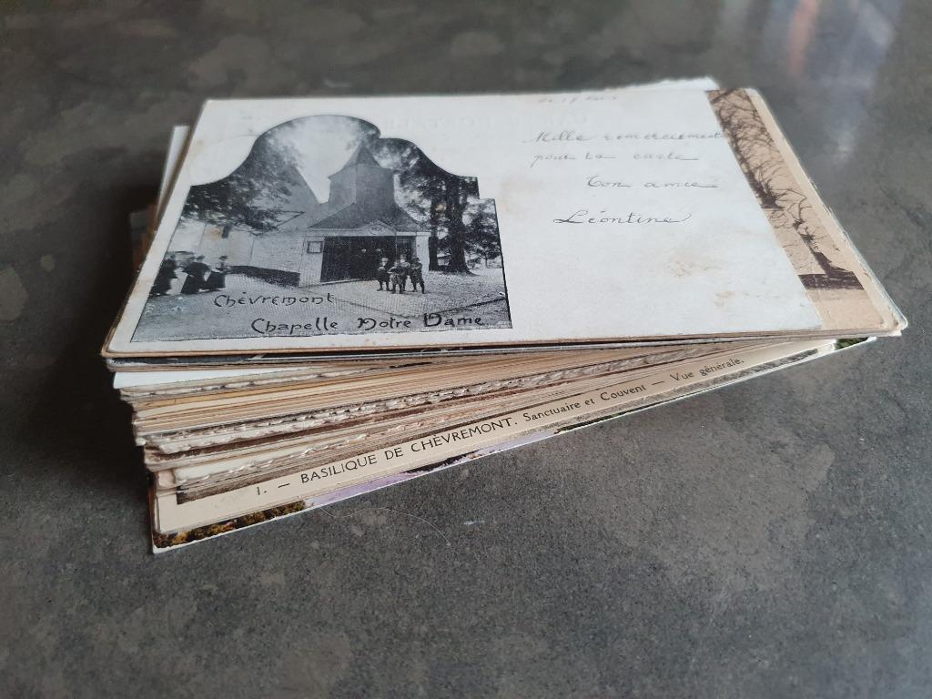 CHEVREMONT Lot de 61 cartes postales, Enlèvement ou Envoi, 1920 à 1940, Non affranchie, Liège
