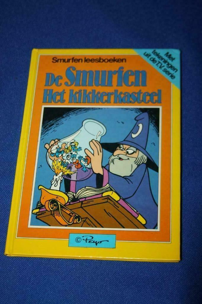 De smurfen , Het kikkerkasteel , HC T.V. serie , 1e druk, Verzamelen, Stripfiguren, Ophalen of Verzenden, Smurfen, Gebruikt, Boek of Spel