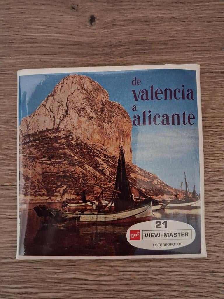 View-master : de valencia a alicante, Verzenden