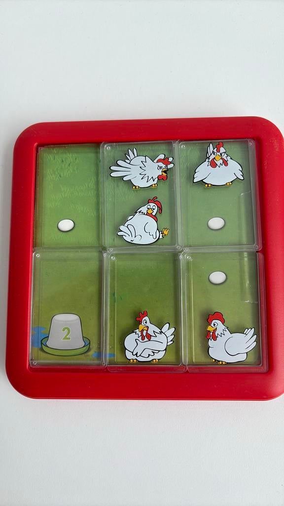 🧩 Denkpuzzel Schuifpuzzel Kippen - compleet, Ophalen of Verzenden, Gebruikt