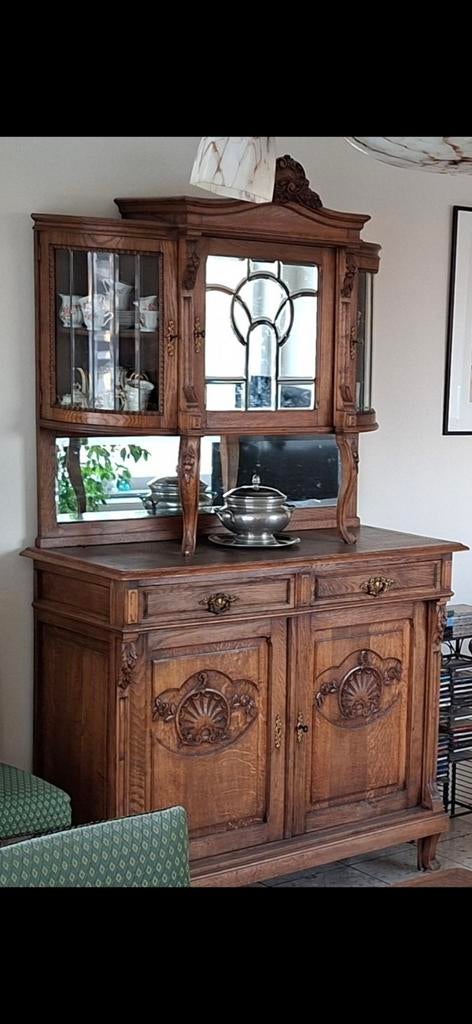 vaisselier de style vitré et miroir, Maison & Meubles
