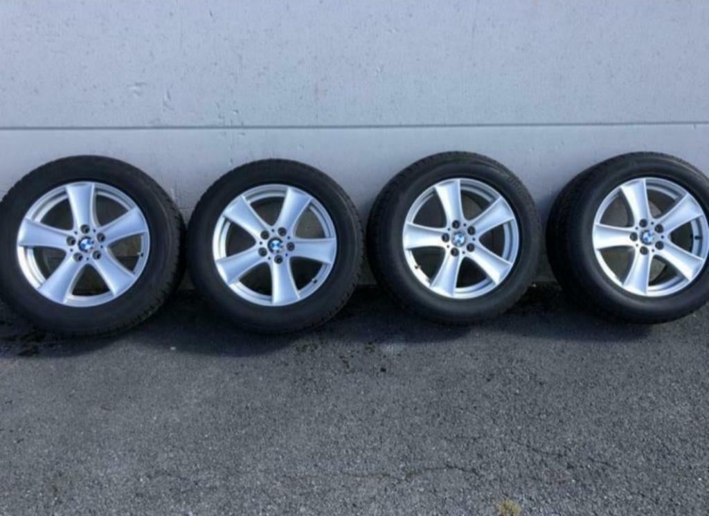 4 18 inch BMW X5 (E70/F15) en X6 (F16) wintervelgen, Auto-onderdelen, Banden en Velgen, Ophalen, 18 inch, Gebruikt, 255 mm